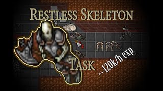 MEDIVIA  Restless Skeleton Luring and Hunting on Skeleton Tomb [upl. by Behre830]