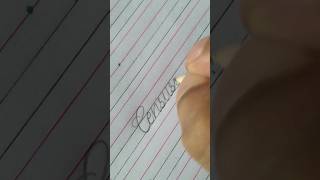 learn Cursive writing  cursivewriting cursivecalligraphy shorts shortsfeed trending viral [upl. by Artep]