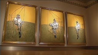 Francis Bacon triptych of Lucien Freud tipped to break sale records  le mag [upl. by Ettelohcin]