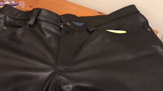 Noble House Leather Horsehide Jeans [upl. by Tnecillim]