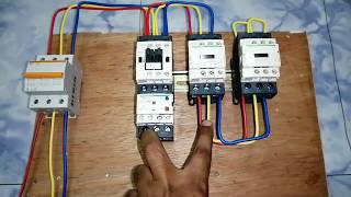 Star Delta Starter Power Wiring Diagram  3 Phase Motor Star Delta Power Connection [upl. by Eiuqcaj]