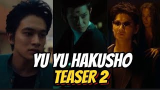 NOVO TRAILER YU YU HAKUSHO TEASER 2 yuyuhakusho seriesnetflix [upl. by Cormack]