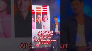 Erik Santos and Piolo Pascual Duet All Star Concert Canada 🇨🇦 calgary concert [upl. by Brana556]