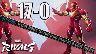 Spawn Camping As Iron Man Marvel Rivals Pre Closed Beta [upl. by Yeliak]