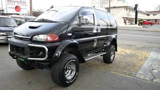 1994 Mitsubishi Delica L400 28L Diesel 4X4 LIFT KIT MONSTER [upl. by Ocirema]