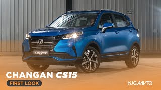 First Look Changan CS15  YugaAuto [upl. by Luane]