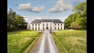 GeorgianInspired Manor in Ballyragget Leinster Ireland  Sothebys International Realty [upl. by Torrell]