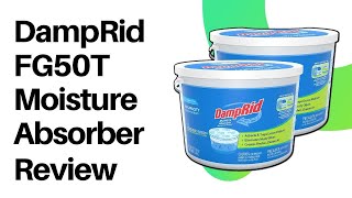 DampRid FG50T Moisture Absorber 4 lb [upl. by Esilehc]