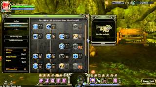 Dragon Nest  Sniper 50 Cap Skill Build [upl. by Fraze542]