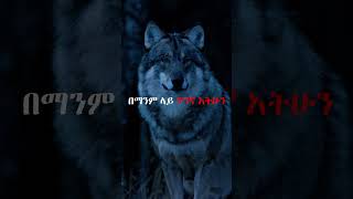 በማያገባህ ነገር አትግባ amharicmotivation [upl. by Alamac]