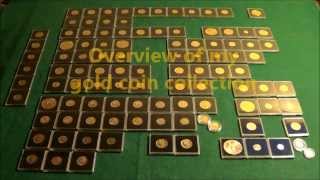 Overview of my Gold Coin Collection [upl. by Arhoz]