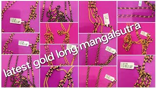 latest gold long mangalsutraMusti mangalsutra goldkarimanilongmangalsutra latest mangalya chain [upl. by Ecertal]