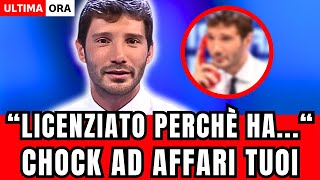 🔴 STEFANO DE MARTINO IL TRAGICO ANNUNCIO AD AFFARI TUOI POCO FA quotÈ STATO LICENZquot [upl. by Suoirtemed565]