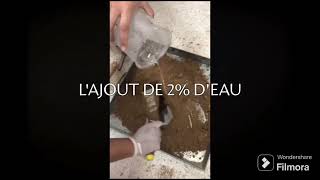 Travaux pratiques de génie civil  Essai Proctor [upl. by Alliuqahs211]