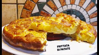 Frittata con le patate Gustosissima [upl. by Yffat]