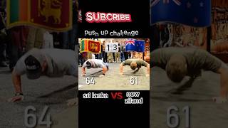 Sri lanka vs new ziland push up challenge😱who is best😱besttrendingamazing viralshortshorts [upl. by Nesyaj802]