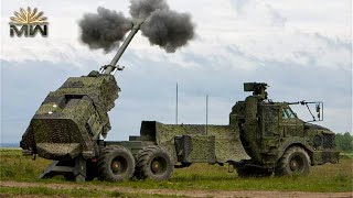 Archer Artillery System Swedish 155mm SelfPropelled Gun [upl. by Sudhir]