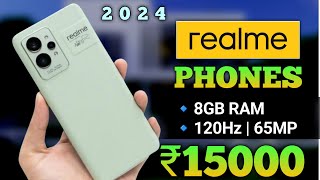 12GB  5 Best REALME 5G Phone Under 15000 in India 2024  120Hz  Realme 5g Mobile Under 15000 [upl. by Arola]