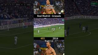 CRISTIANO RONALDO ALL Goals in 1 Second Part 12 cristianoronaldo cr7 goals 1second [upl. by Adon]