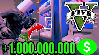 💲ASI ROBO TODO EL DINERO DE CAJEROS ATM EN GTA V 💰 [upl. by King]