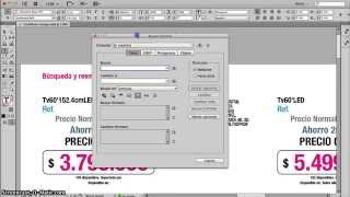 Buscar y cambiar en InDesign con GREP [upl. by Calvo6]