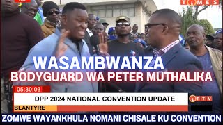 BRIAN BANDA INTERVIEW WITH NOMANI CHISALE AT DPP CONVENTION IN BLANTYRE ZIKUCHITIKA POMPANO [upl. by Idahs590]