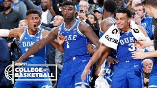 Zion Williamson RJ Barrett score 61 points for Duke vs Kentucky  College Basketball Highlights [upl. by Aciria581]