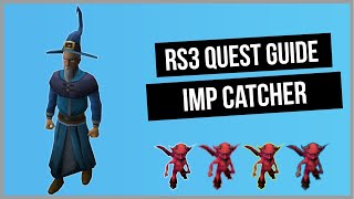 RS3 Imp Catcher Quest Guide  RuneScape 3 [upl. by Nahtannoj]