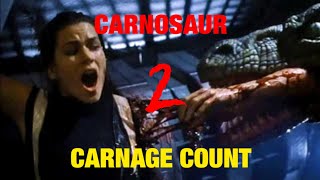 Carnosaur 2 1995 Carnage Count [upl. by Bartosch]