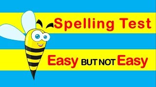 Can You Win Pass The Spelling Bee Test  Spelling Bee Test Online [upl. by Belford588]