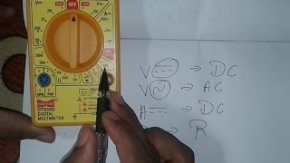 Introduction of Digital Multimeter Easy to Understand  In Hindi [upl. by Vernier]