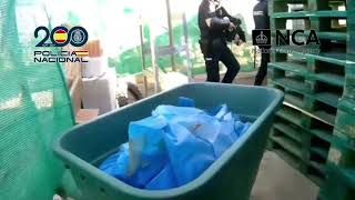 Incautados a una organización dedicada al tráfico de drogas 1200 kg de hachís ocultos [upl. by Hamnet]