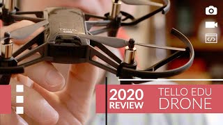 Tello EDU Drone 2020 Review [upl. by Amehsyt745]