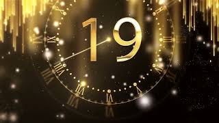 New Year Countdown 2022 ❆ 60 sec TIMER with sound [upl. by Deenya]