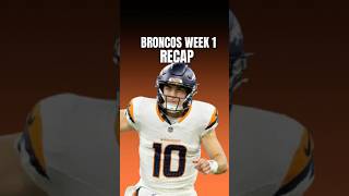 Broncos Vs Seahawks Recap nfl broncos [upl. by Alver386]