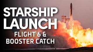 🔴FULL REPLAY SpaceX Launches Starship Flight 6 Booster Catch Aborted [upl. by Erhart]