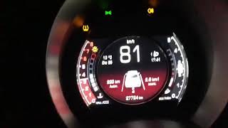 Fiat 500 13 75cv Accelerazione 0180 kmh Remap stage 1 [upl. by Carlos]