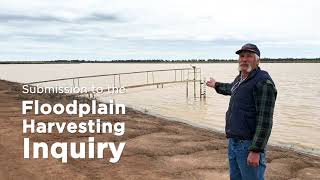 Paul Cameron Trangie Station  Floodplain Harvesting Submission [upl. by Eireva409]