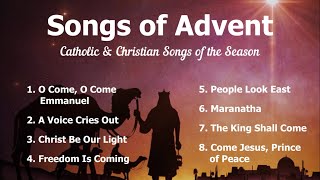 Songs of Advent  8 Christian amp Catholic Advent Hymns amp Songs  Choir w Lyrics  Sunday 7pm Choir [upl. by Frisse168]