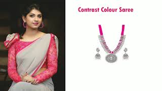 The Ultimate Guide To Select Jewelry For Saree  Wedding guest jewelry ideas [upl. by Lexie]