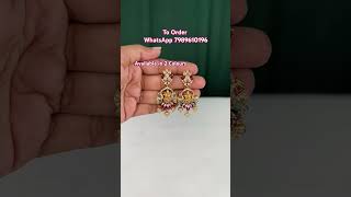 Designer Earrings youtubeshorts trending jewellery subscribe shortvideo viralvideo new like [upl. by Sexela]