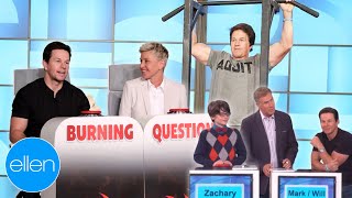 Top 5 Mark Wahlberg Game Moments on The Ellen Show [upl. by Felten745]