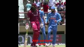 Virat Kohli Dancing With Chris Gayle [upl. by Anihcak]