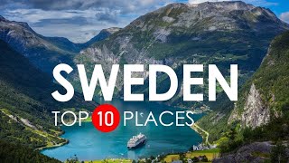 Top 10 Beautiful Places to Visit in Sweden  Sweden Travel Video [upl. by Asseral800]