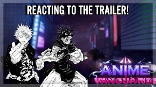 Reacting To The NEW JJK Update Trailer  Anime Vanguards [upl. by Guild]