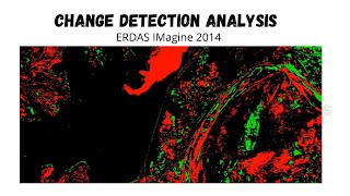 Land Use Land Cover Change detection Analysis in Remote Sensing on ERDAS IMAGINE 2014 [upl. by Drarej]