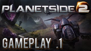 Planetside 2 Gameplay 1 Beta German HD Lets Play [upl. by Nedarb]