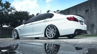 BMW F10  Vossen CVT Directional Wheels  Rims [upl. by Klingel]