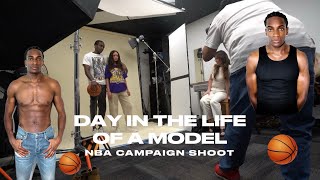 A Day In LA With A Model NBA Campaign BehindTheScenes [upl. by Valentino]