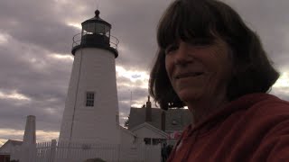 Pemaquid Point Lighthouse A Look from Top Bristol Maine 2021 Northeast USA Autumn Trip 10121 [upl. by Aia]